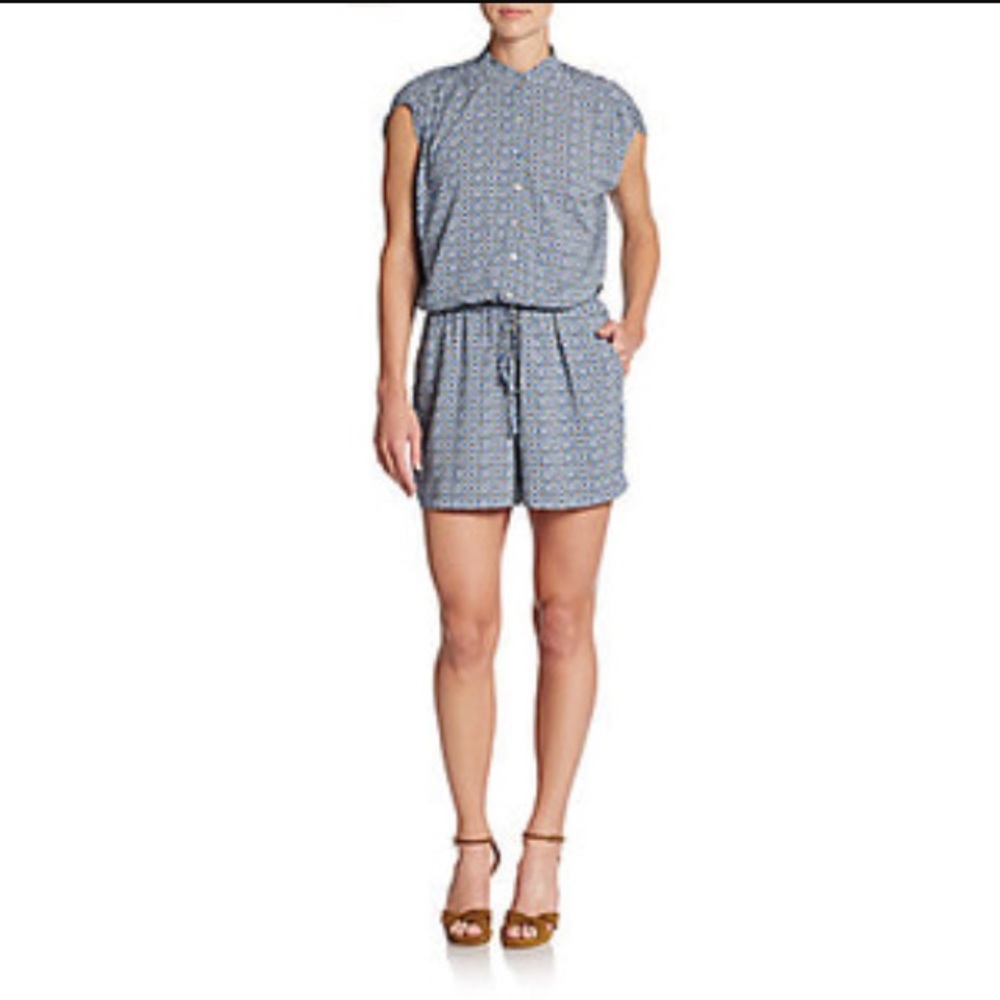 NWT Max studio kaleidoscope printed romper