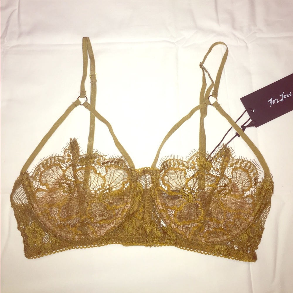 For Love & Lemons Skivvies Bra