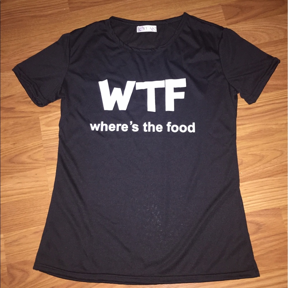 NWOT   "WTF" Tee