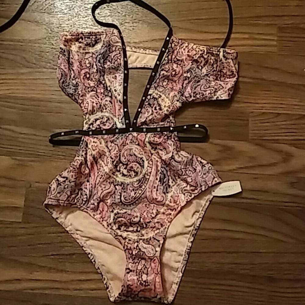 Victorias secret paisley monokini nwt