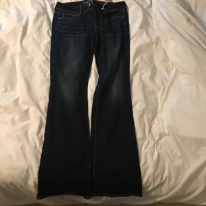 American Eagle jeans. Kick boot dark wash. 14 Long