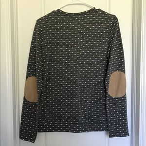 Cute light weight terry sweat shirt