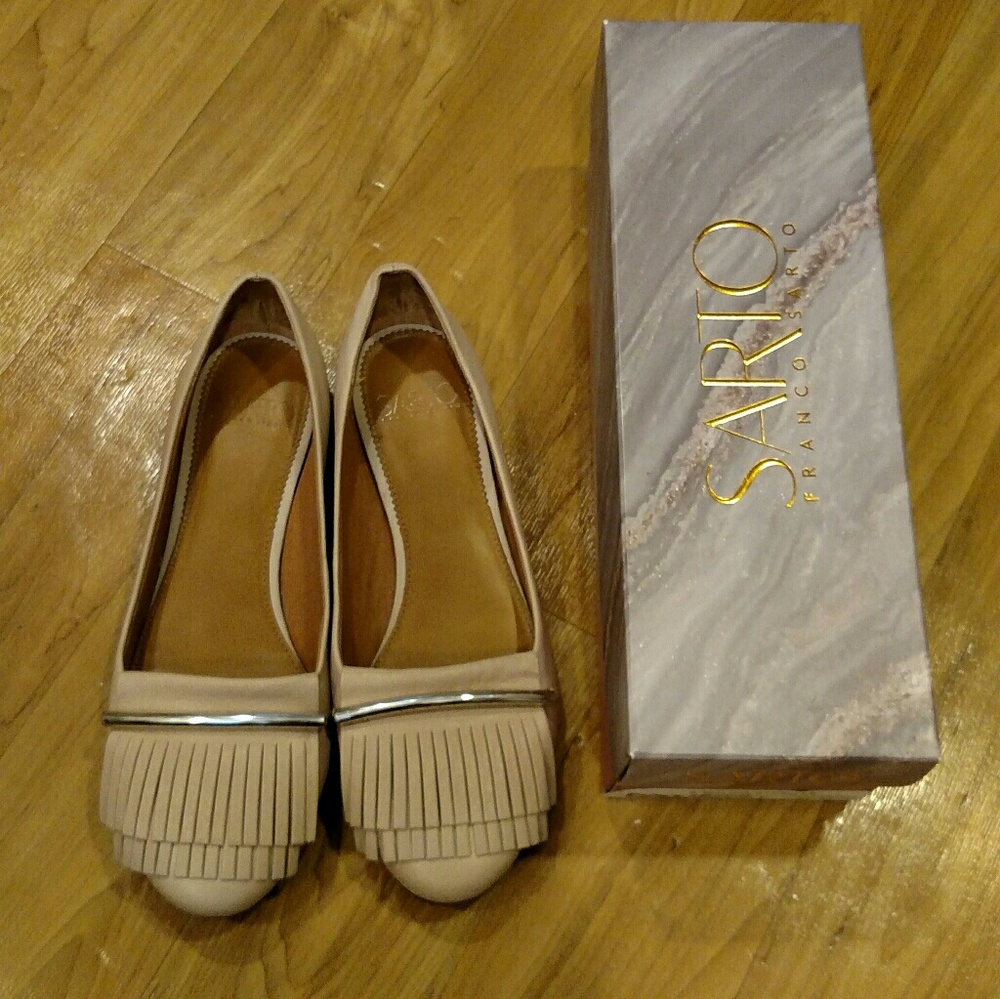 Flat Sarto Franco shoes. Blush Malina