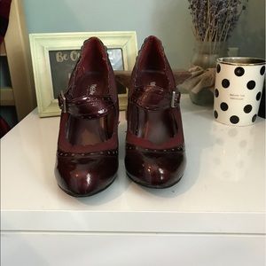 Mary Jane - Burgundy - Target - Size 5 1/2