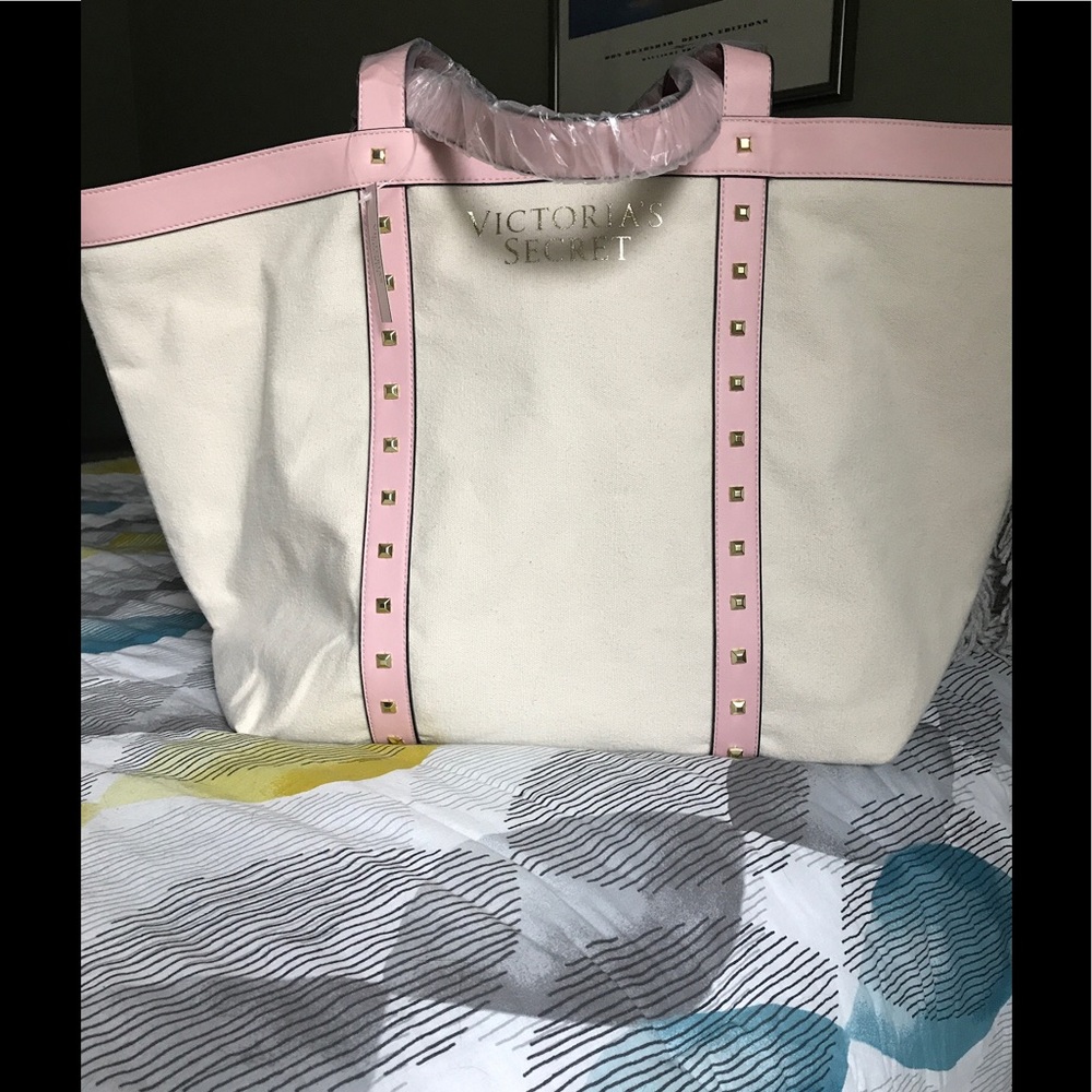 Victoria Secret canvas tote bag