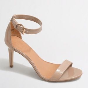 🆕 J.CREW Nude Patent High Heel Sandals