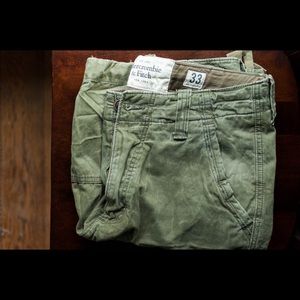 Abercrombie & Fitch Mens Cargo Shorts