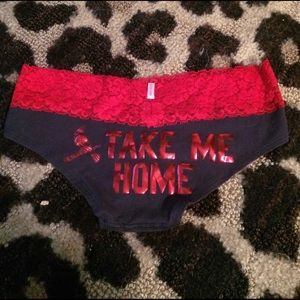 Vs pink lace hipster panty  St. Louis cardinals