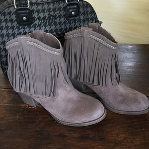 Western Fringe Boots