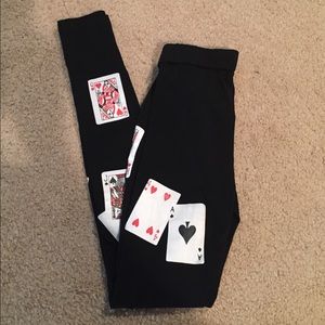 👗CLOSING👗 Poker Cards Leggings