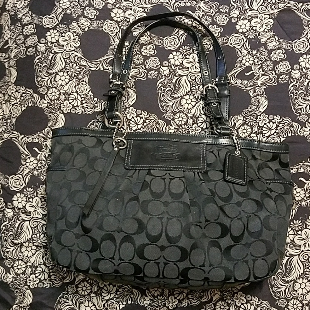 Large Black Coach