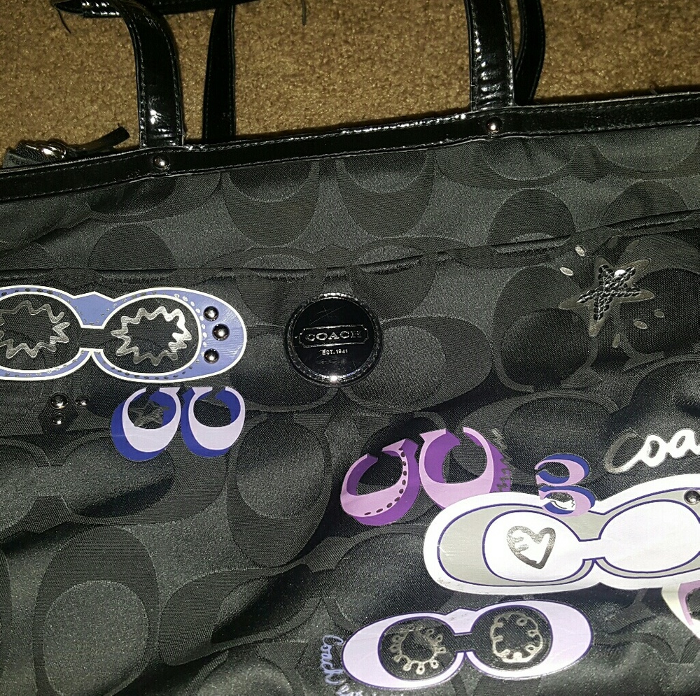 Coach diaper bag