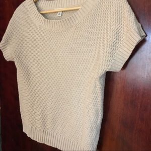 Light weight, beige sweater tee