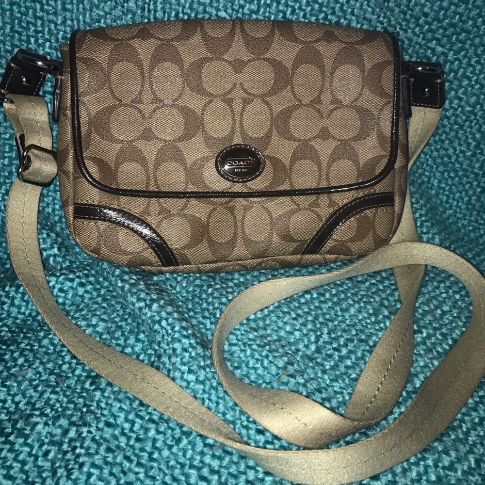 ***Bundle***Coach - Brown small Cross-body