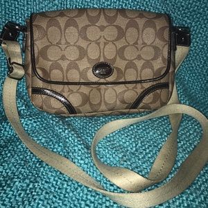 ***Bundle***Coach - Brown small Cross-body