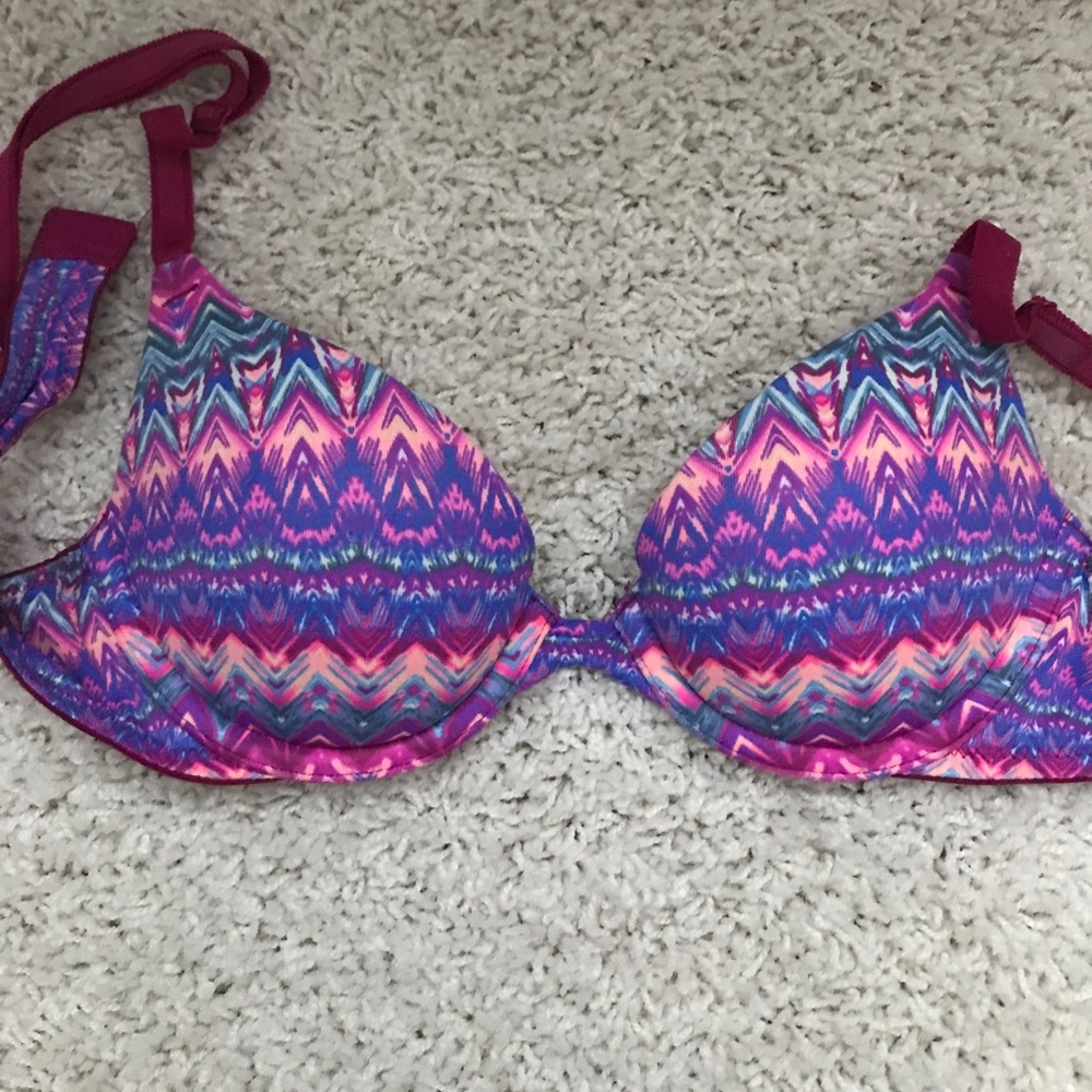 Pink Push Up Bra