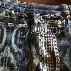 Roberto Cavalli pants and top