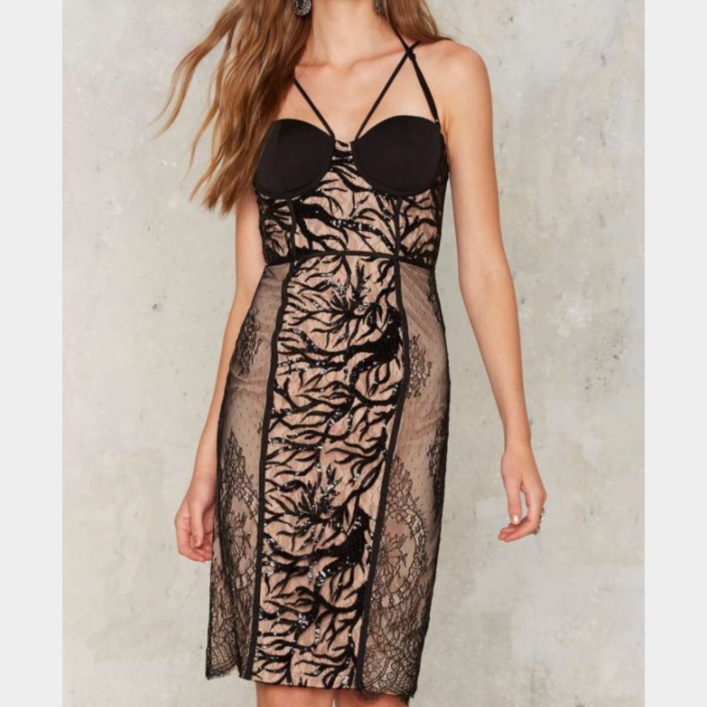 Nasty Gal Collection Sweet Dreams Sequin Dress