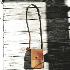 Vintage Coach Cross Body Scooter Bag