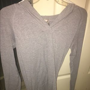 Athleta grey sweatshirt
