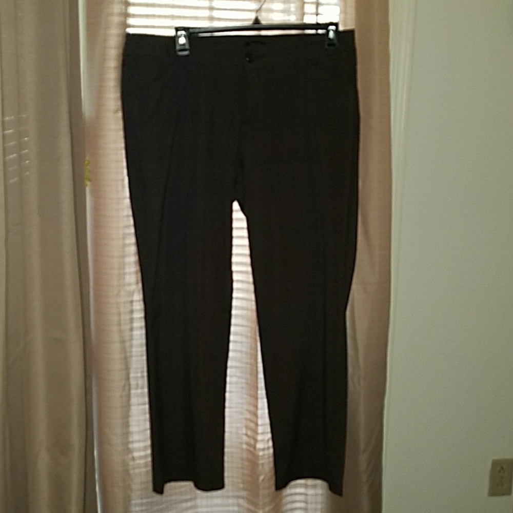 Brown dress slacks