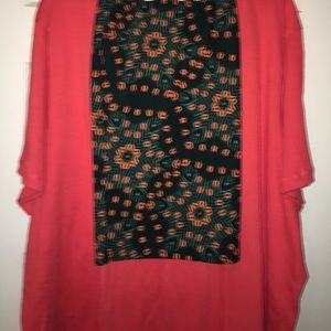 Lularoe cassie skirt and a pretty top