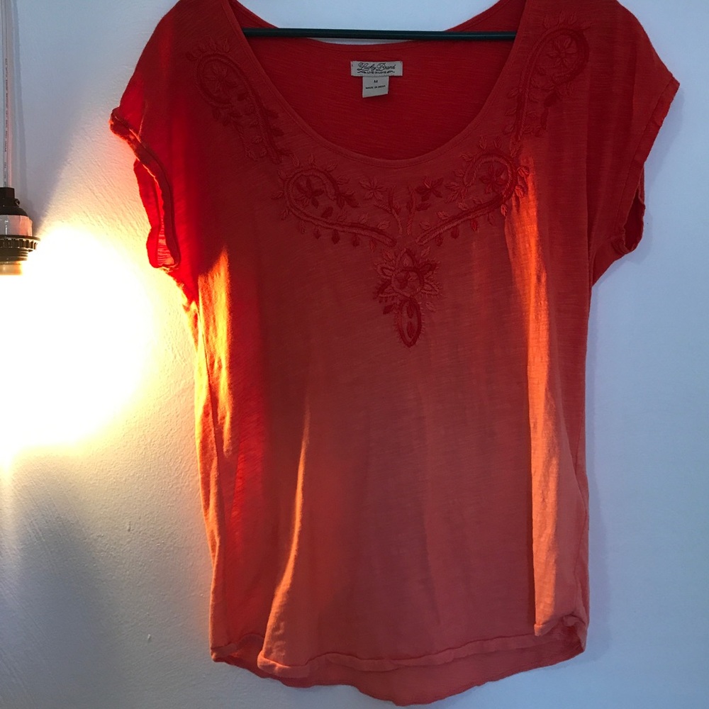 Lucky Brand Ombré Top