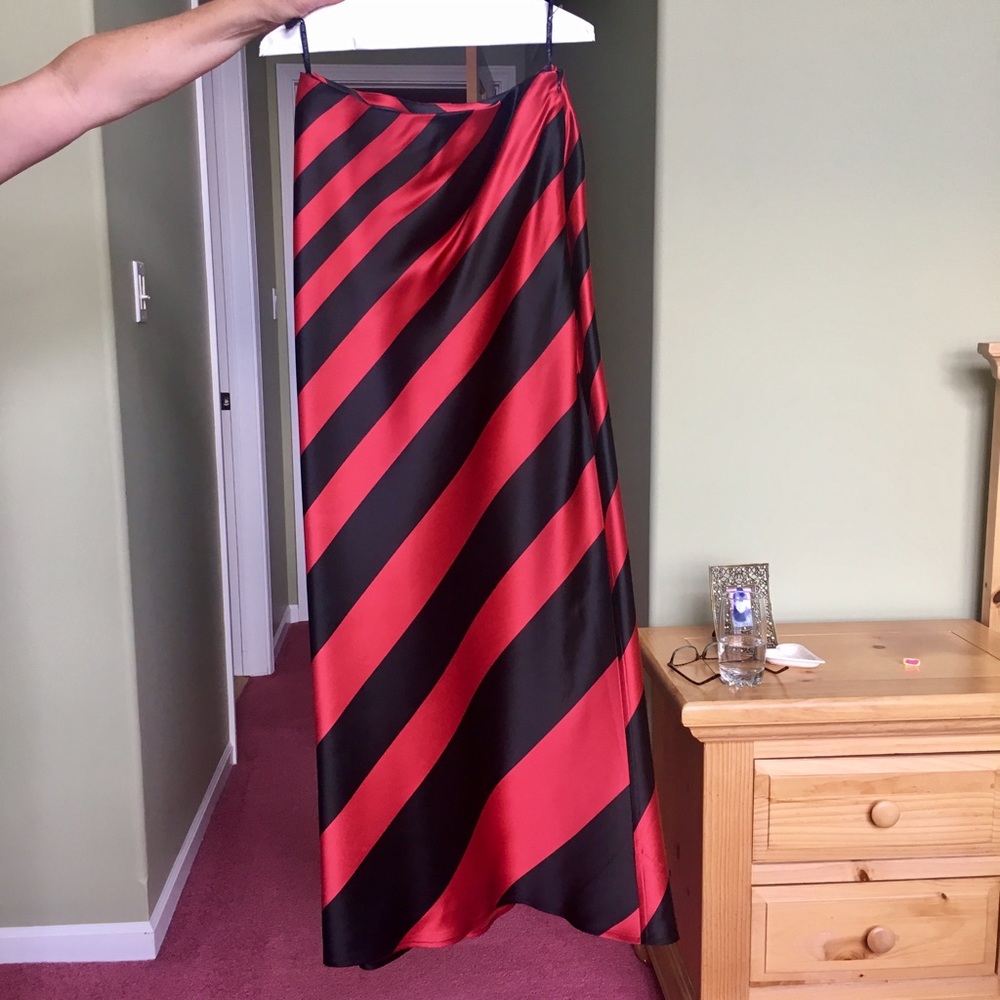 Women's Full Length Silk Skirt
