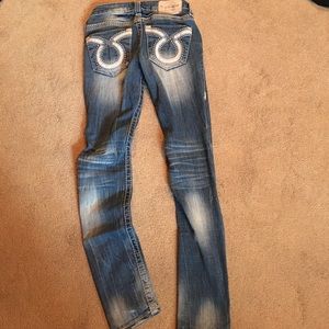 Blue light-washed jeans from Buckle