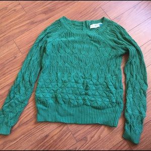 Anthropologie light cotton sweater