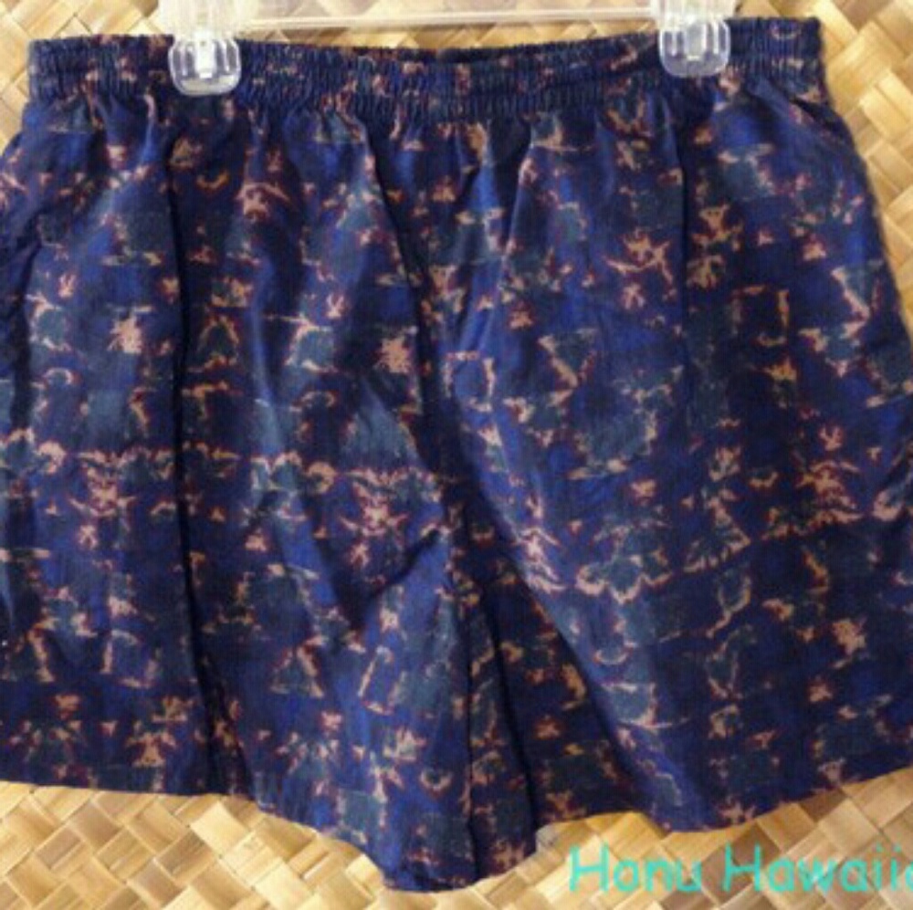 Bike mens Hawaiian swim trunks extra large