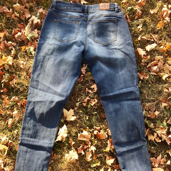 Wild Blue denim leggings size 5 - Picture 3 of 5