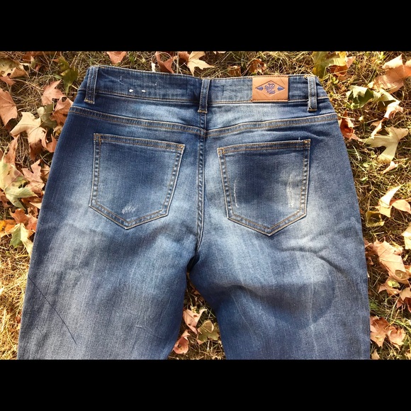 Wild Blue denim leggings size 5 - Picture 2 of 5