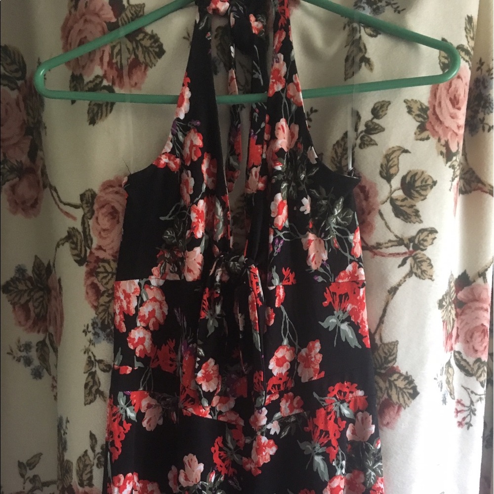 Bongo halter one piece jump suit