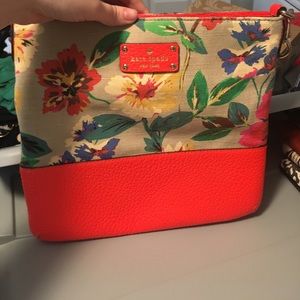 Kate Spade fabric and leather Crossbody