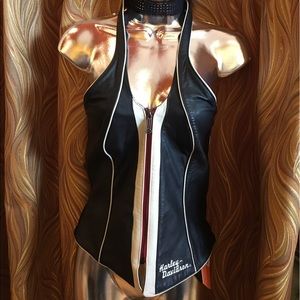 Harley Davidson leather halter