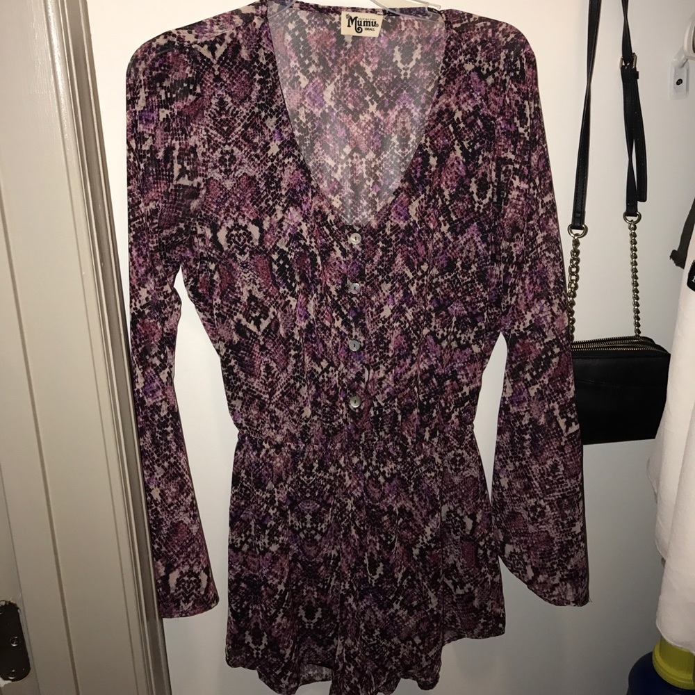 Show Me Your MuMu romper size small!!!