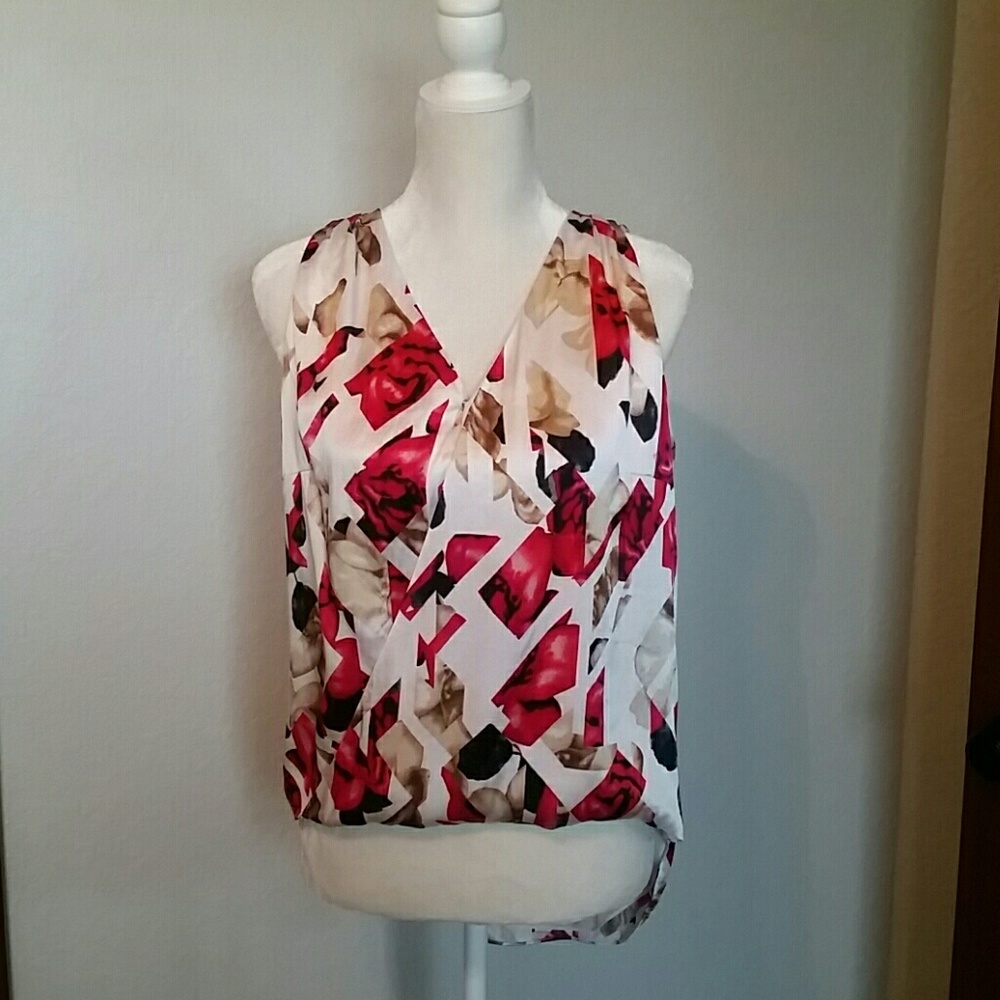 White House Black Market Sleeveless Blouse