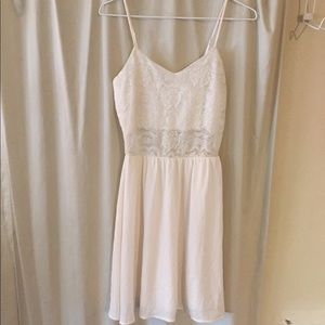 White Flowy Dress