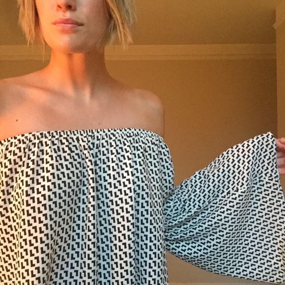 Off the shoulder top