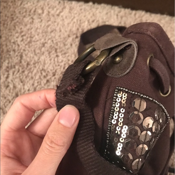 Brown sequin purse - Picture 7 of 7