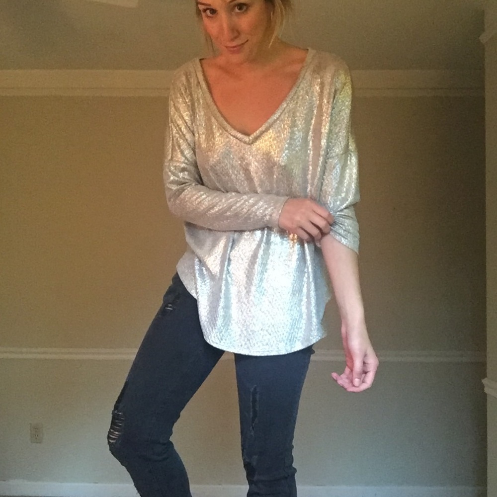 Sparkly top