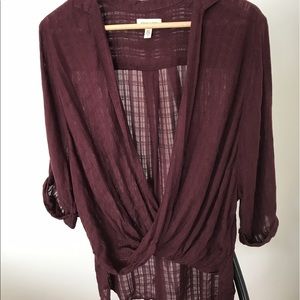Silence and Noise tunic top