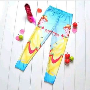 NWT Disney Belle Beauty And The Beast Leggings