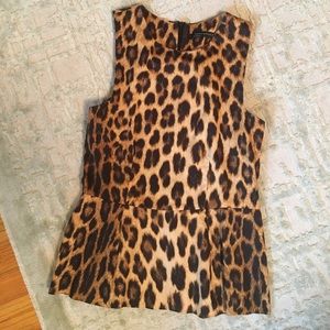 Leopard Zara top