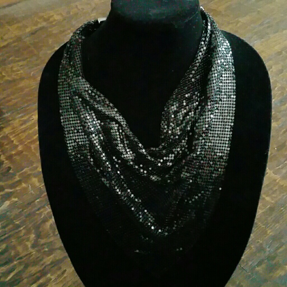 Black Shimmer Necklace