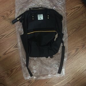 Convertible handbag w back straps. BN Without tags