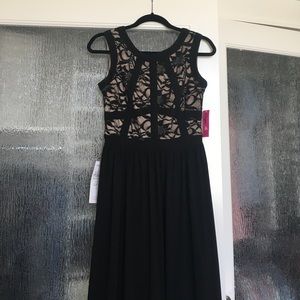 Long, Black Evening Gown