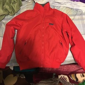 Red Patagonia jacket
