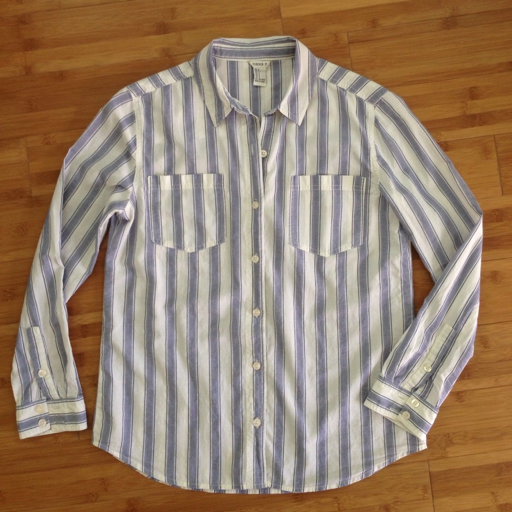 Forever 21 striped shirt